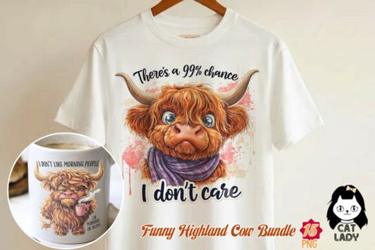 There is 99 chance i dont care cow