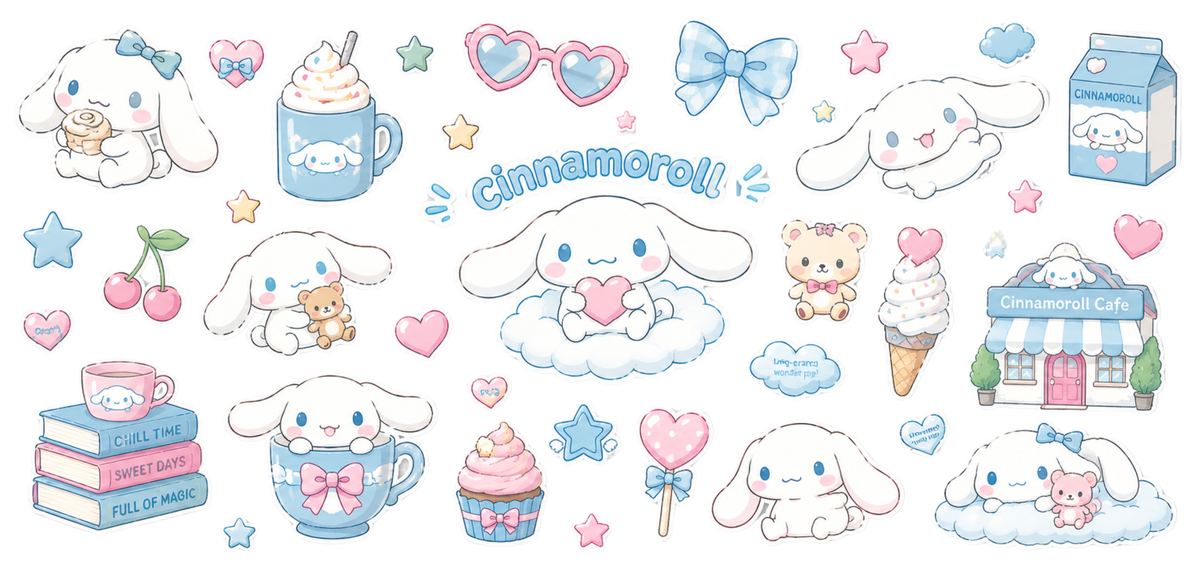 White Blue Bunny 2