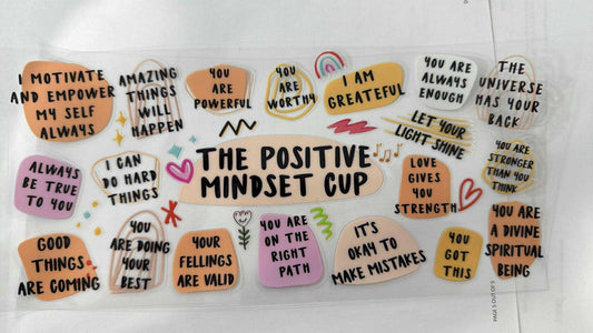 The positive Mindset Cup