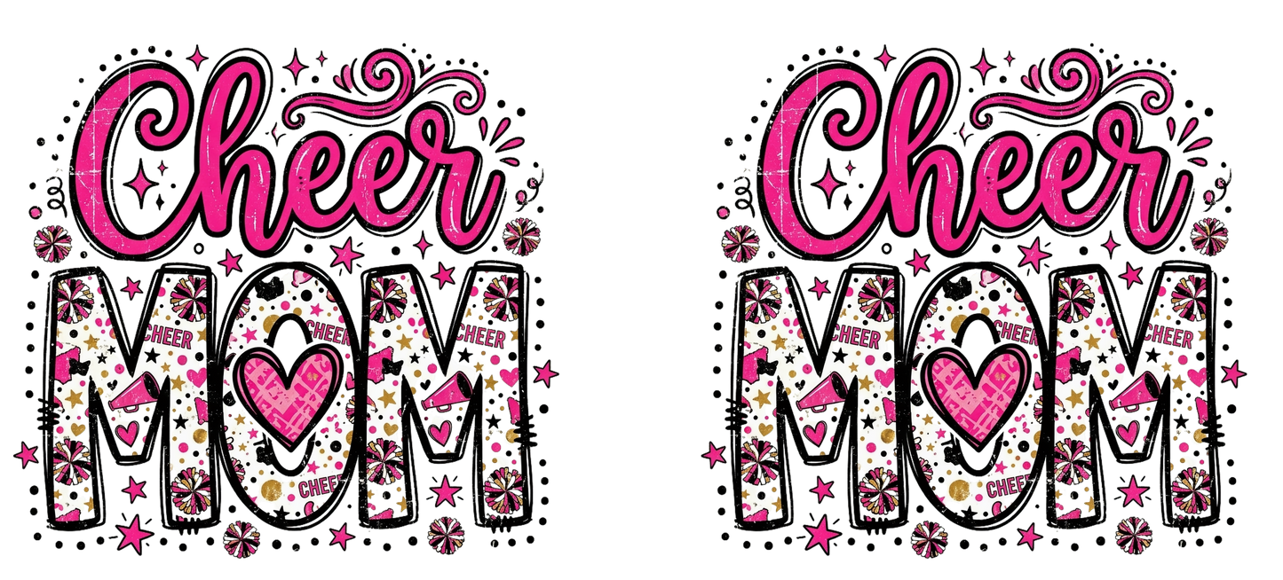 Cheer mom pink
