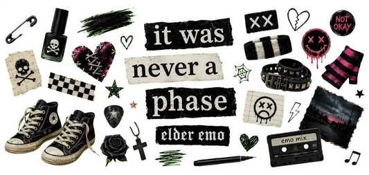 It was never a phase elder emo