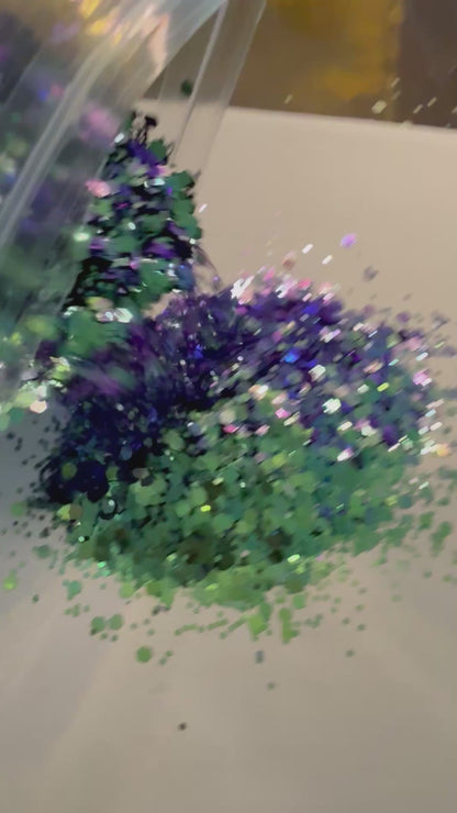 4 oz Glitter  -Mermaid’s Envy -Chameleon