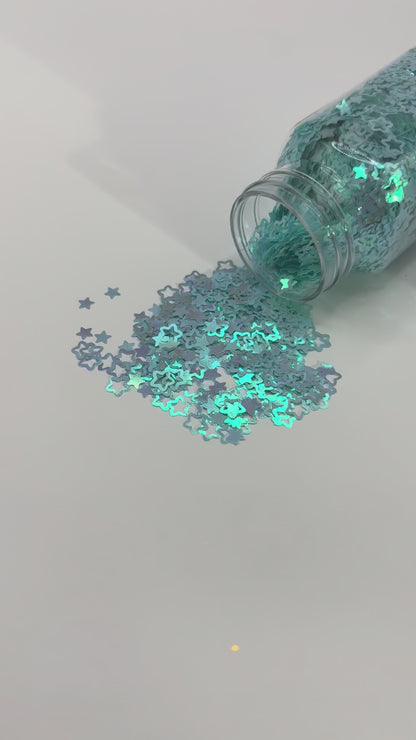 Baby Blue Stars