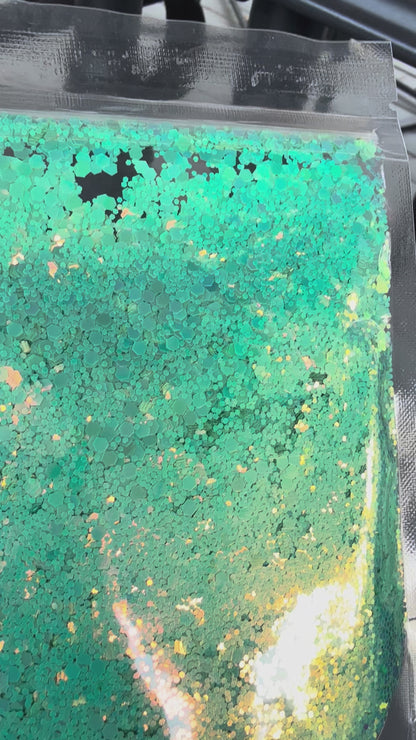 4 oz Glitter  - Mermaid kisses