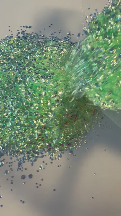 4 oz Glitter  - Tidal Bubbles  Glitter