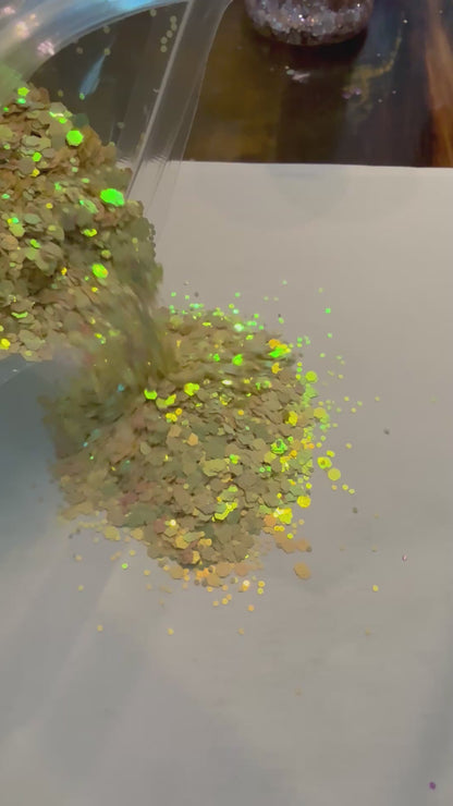 4 oz Glitter  -Sunlit Dune -Chameleon