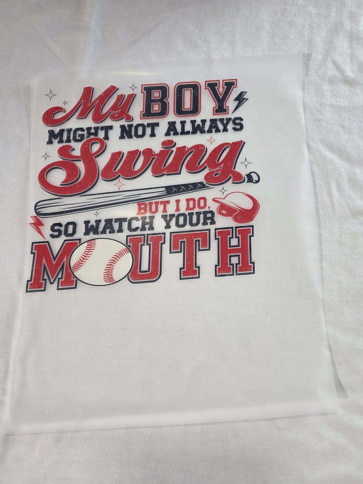 My boy not might not always swing