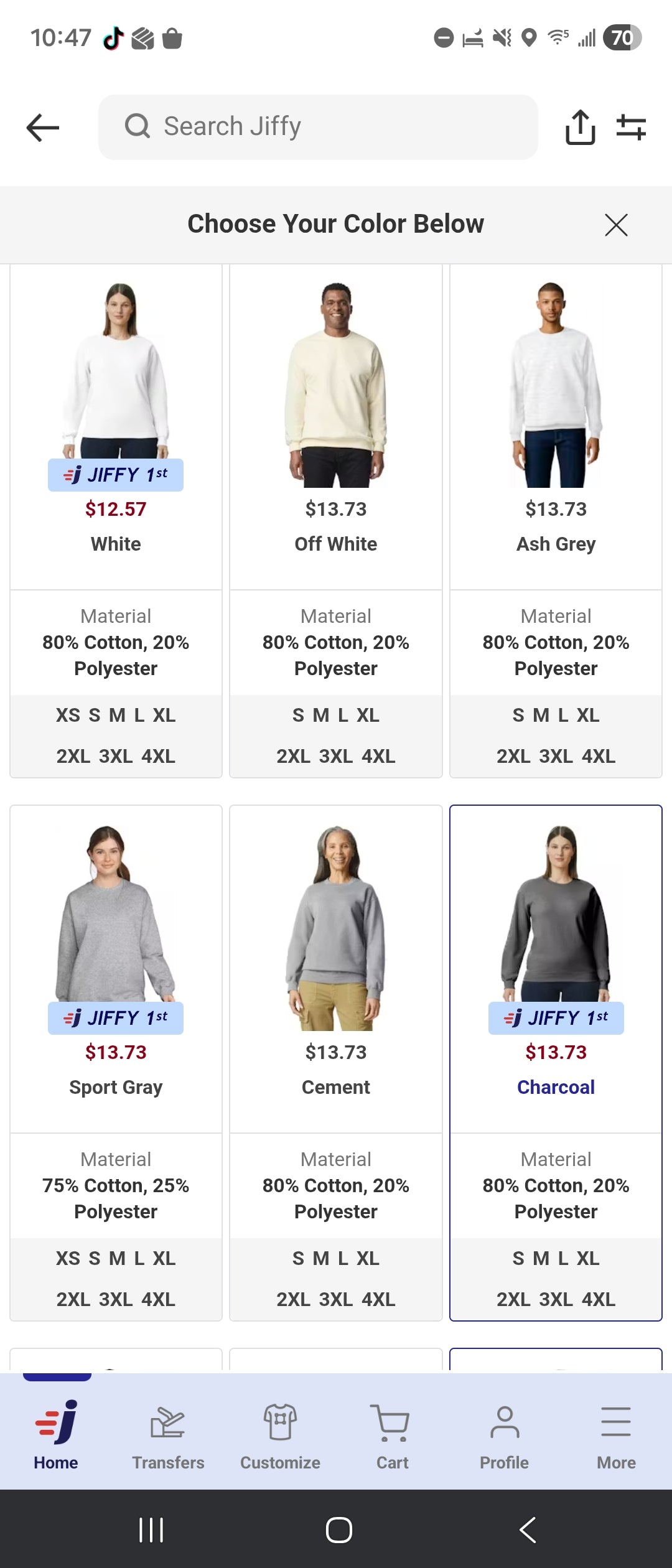 Soft style Crewneck sweatshirt