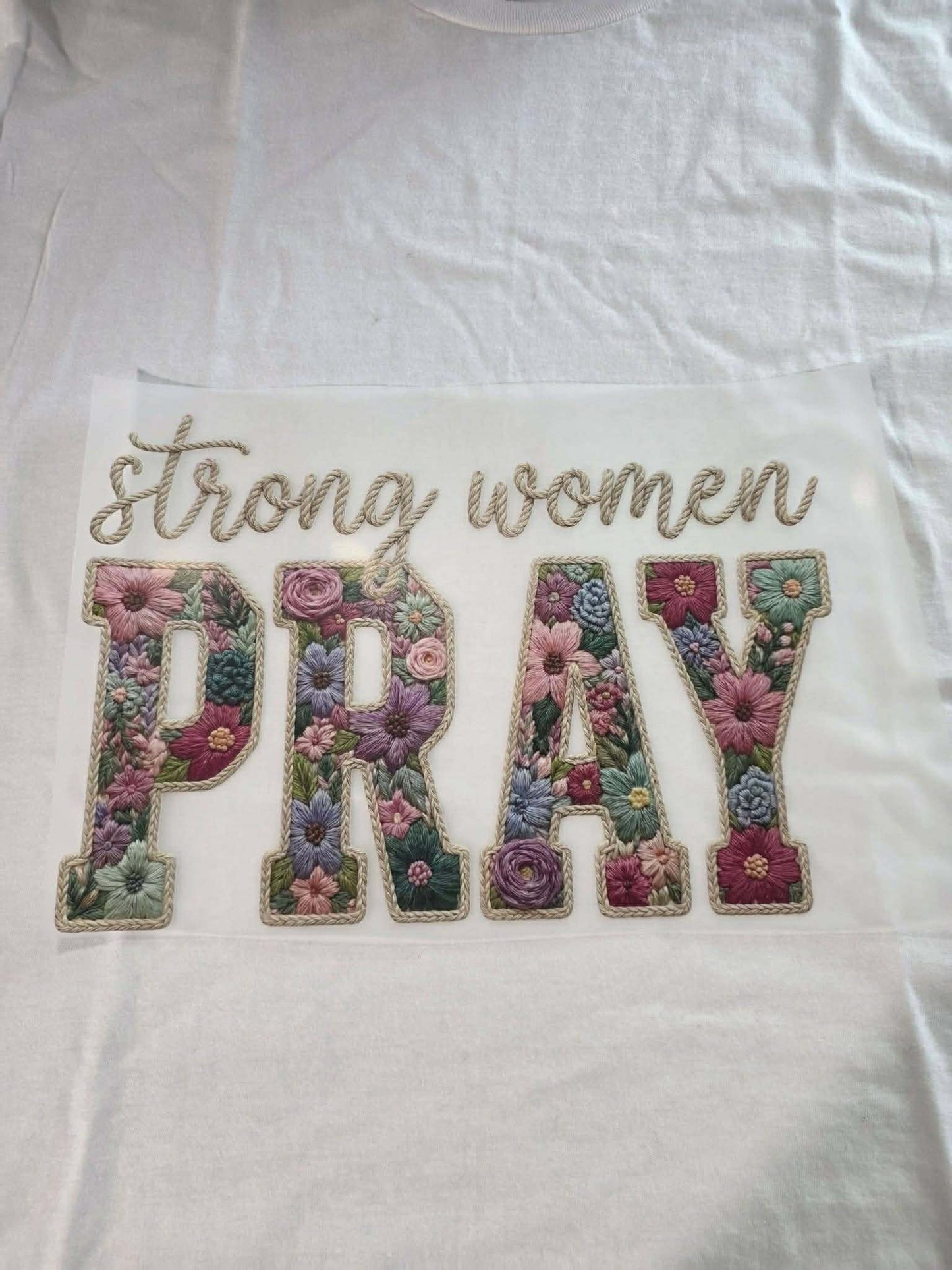 Strong Woman Pray