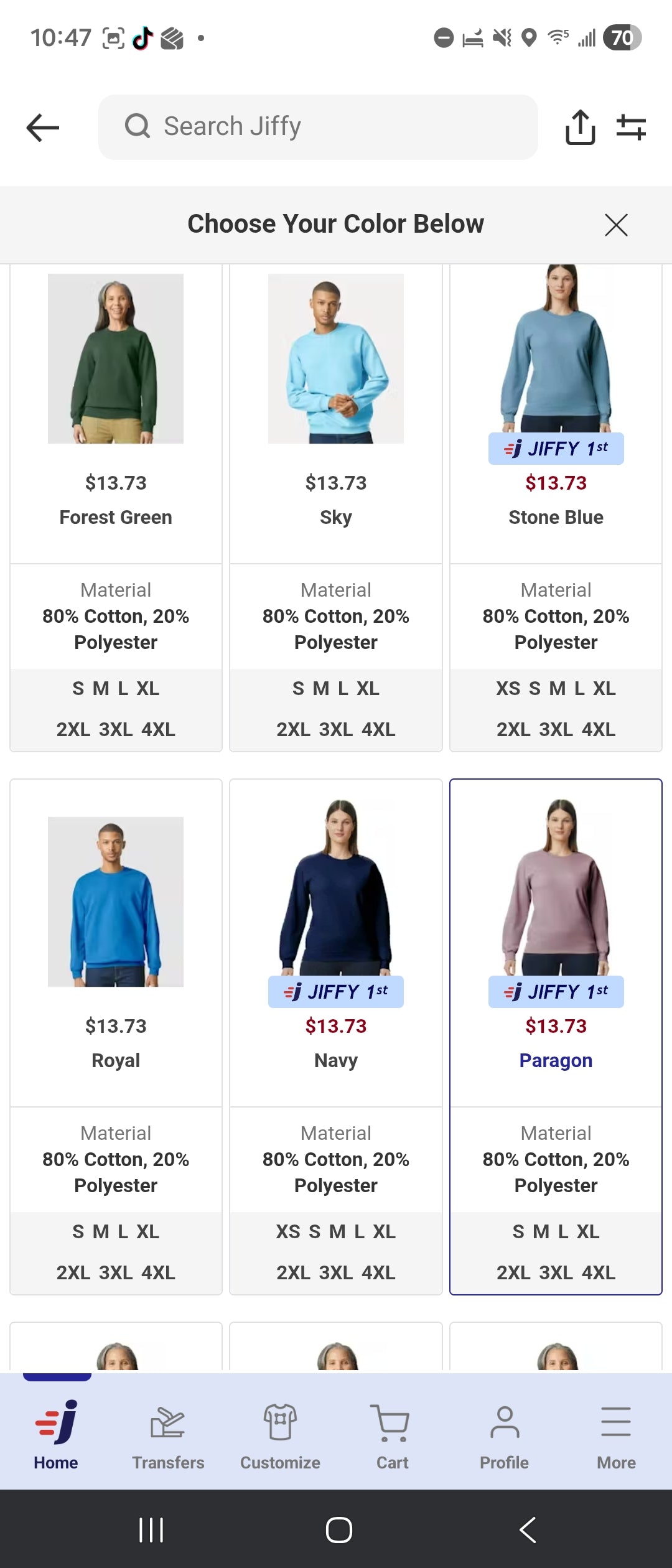 Soft style Crewneck sweatshirt