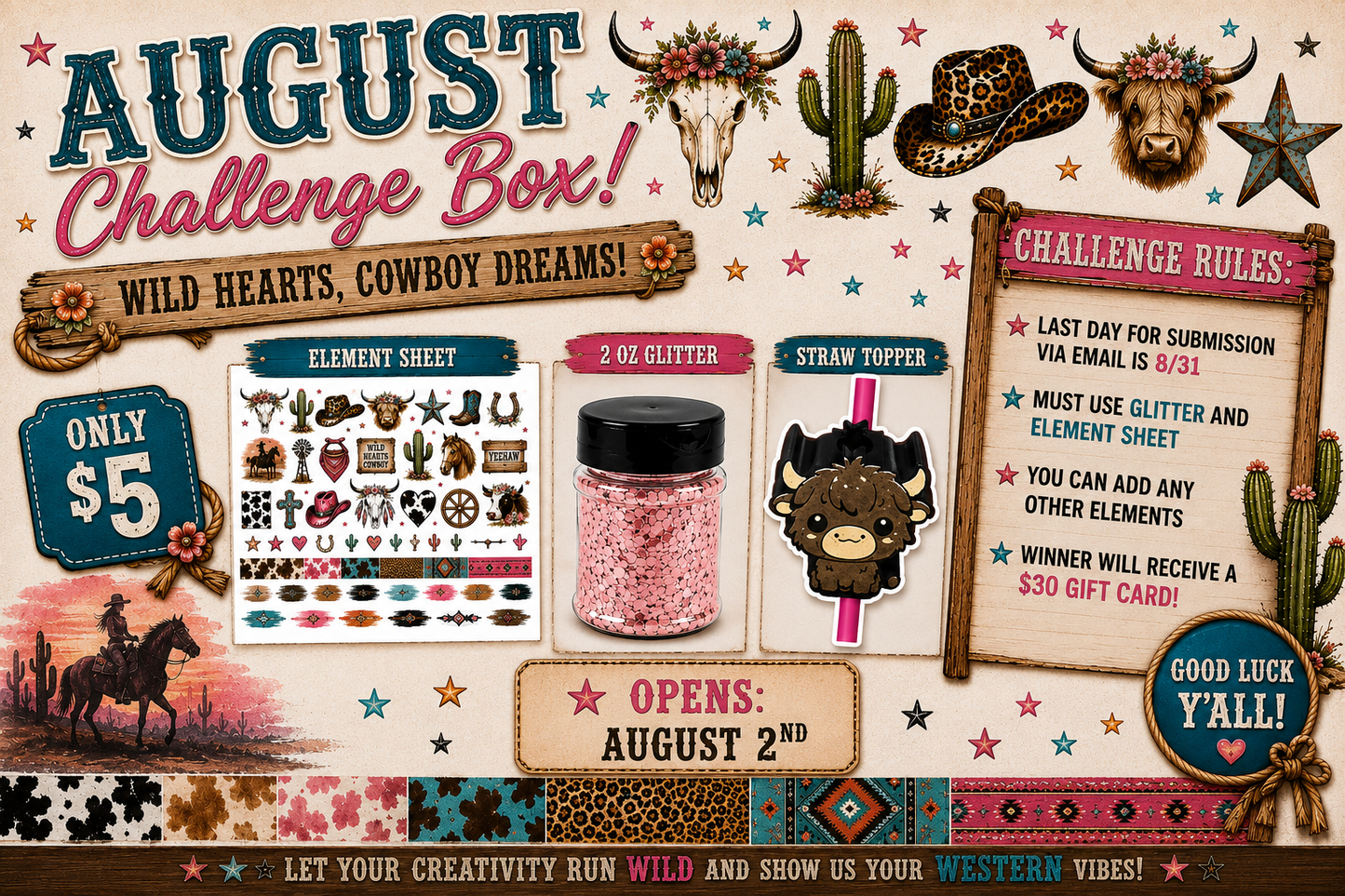 Challenge kit August