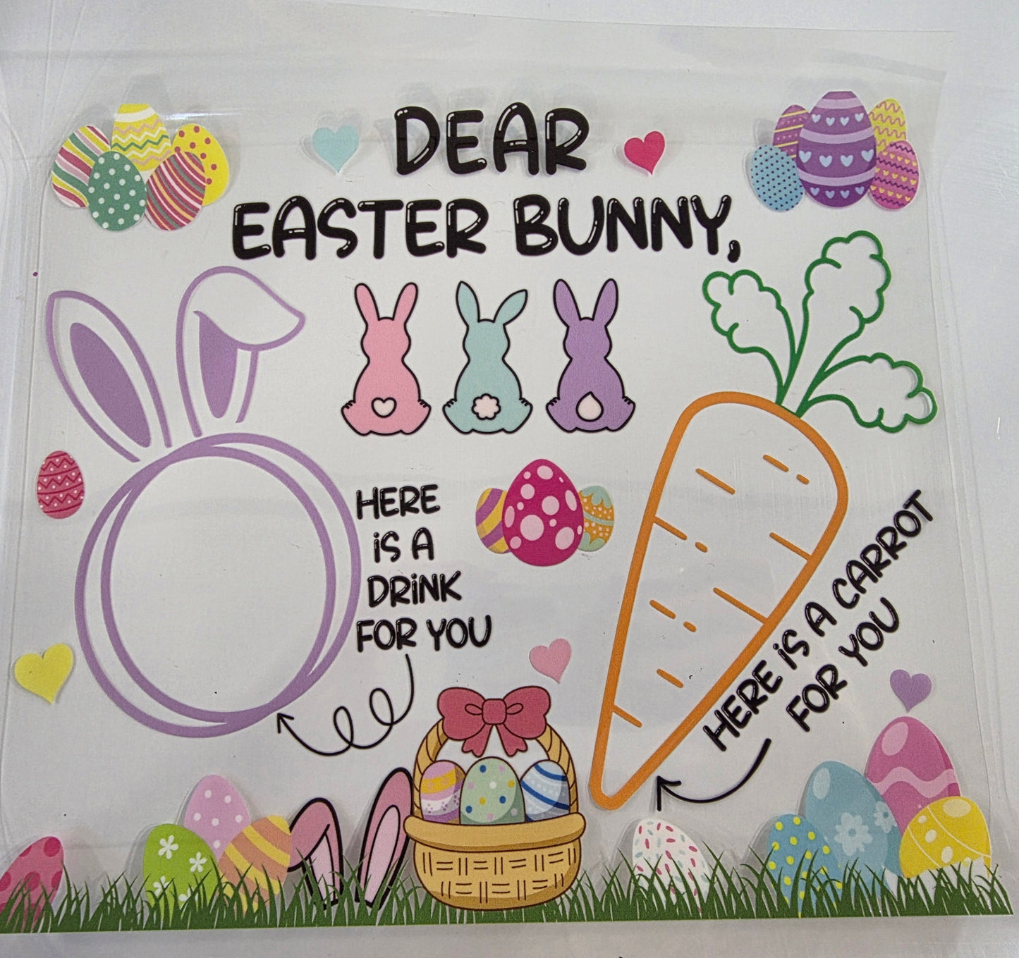 UVDTF Trays Easter