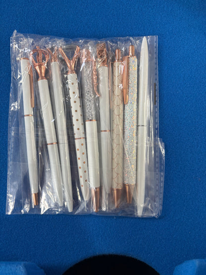 Bling Mystery Pen Bundle – 8–9 Pack