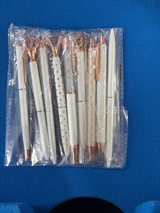Bling Mystery Pen Bundle – 8–9 Pack