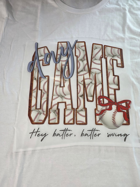 Game day! Hey batter batter