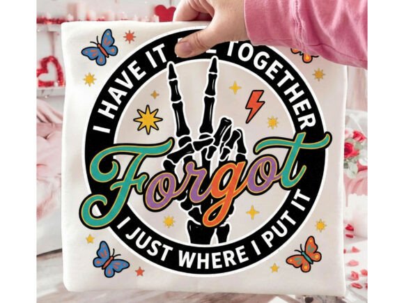 I have it together...